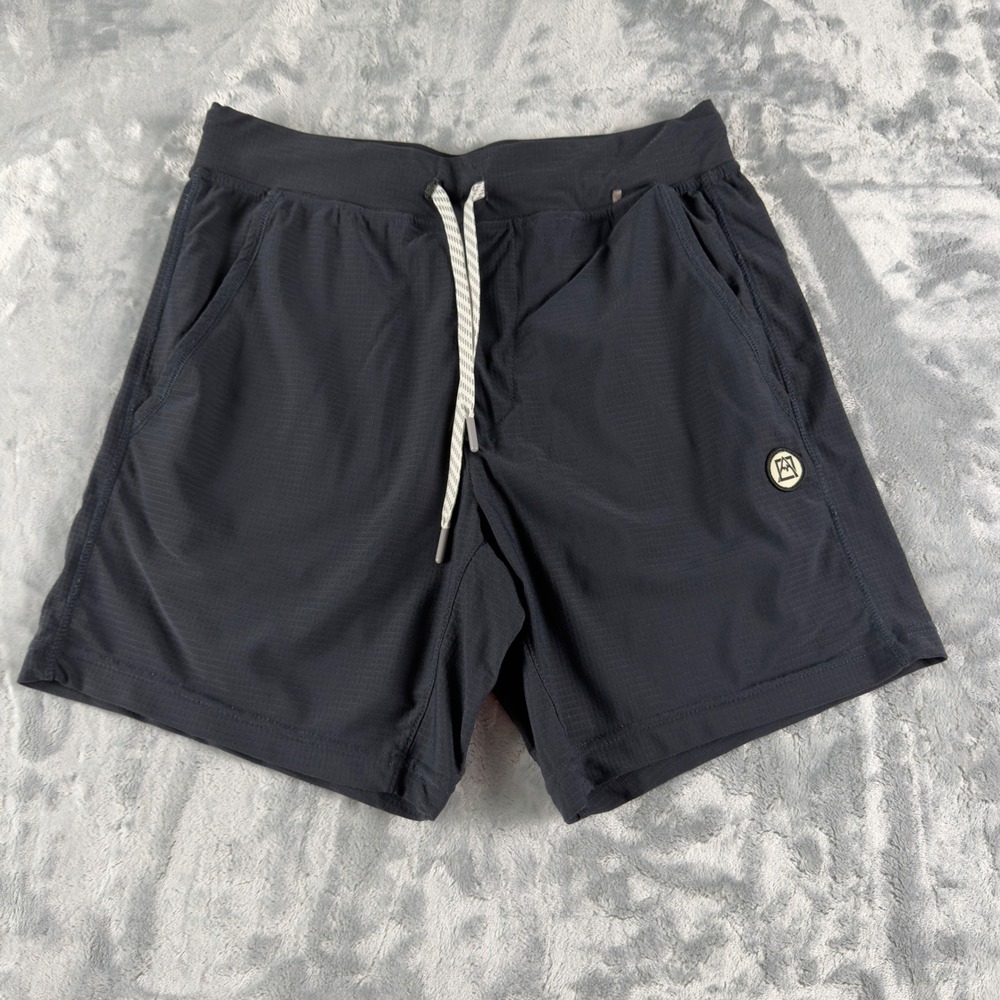 Avalanche Outdoor Supply Mens Ripstop Active Shorts Dark Gray Small Drawstring